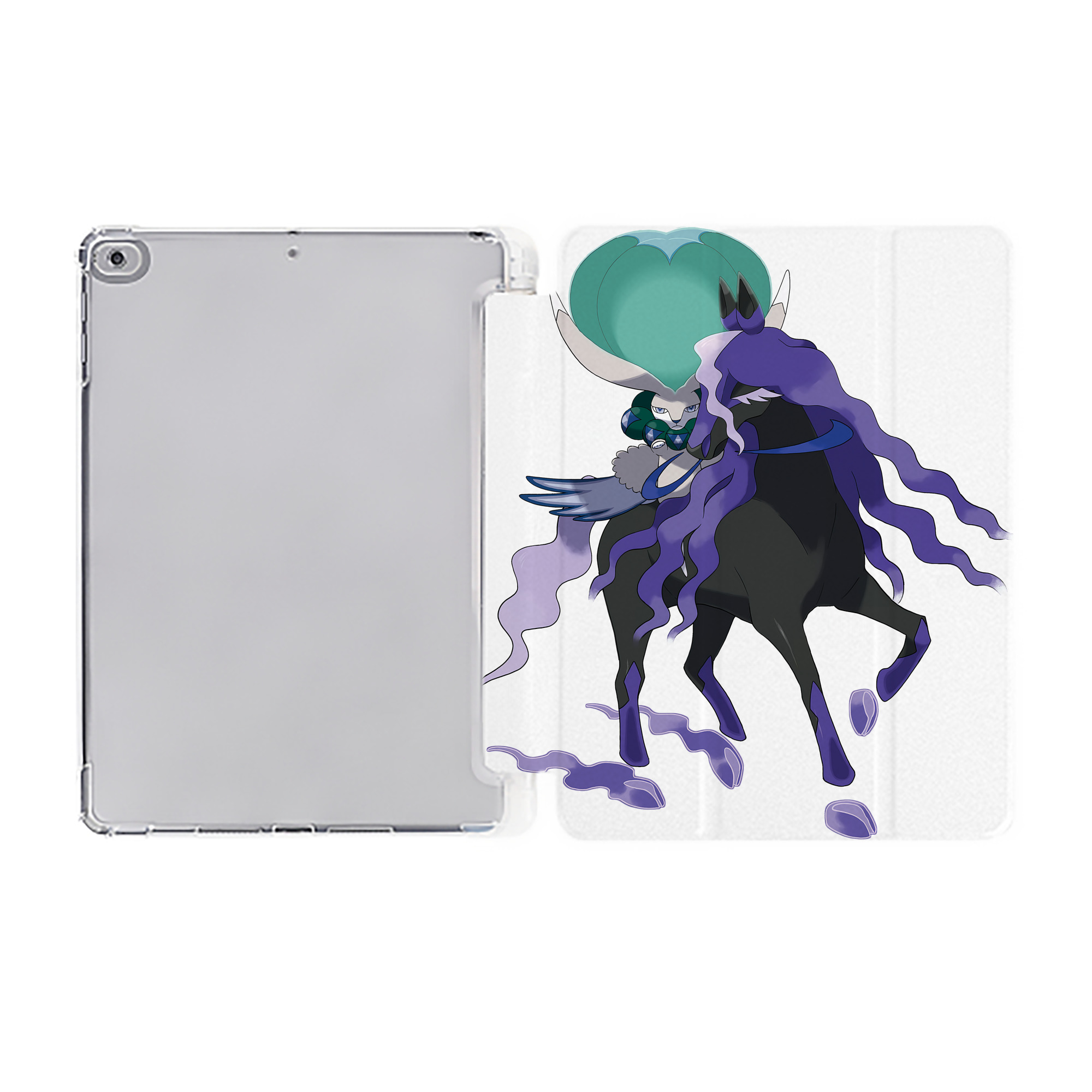 （画像用） ポケットモンスター Pokémon IPad ケース ペン収納付き 三つ折りスタンド PUレザー×シリコン 対応機種9.5/10.5/10.9インチ